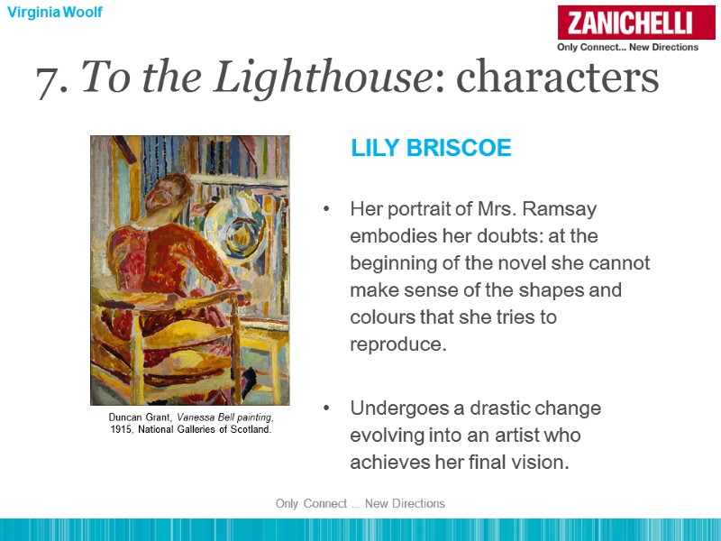 Her portrait of Mrs. Ramsay embodies her doubts: at the beginning of the novel